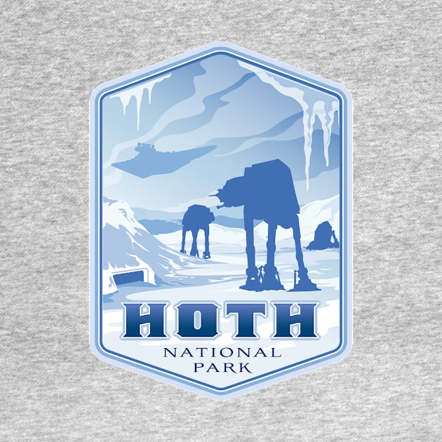 Hoth National Park by MindsparkCreative